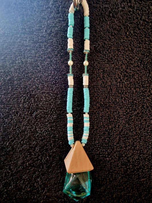 Autoparfumhanger met kralen