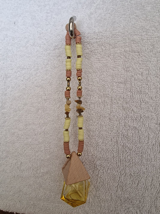 Autoparfumhanger met kralen