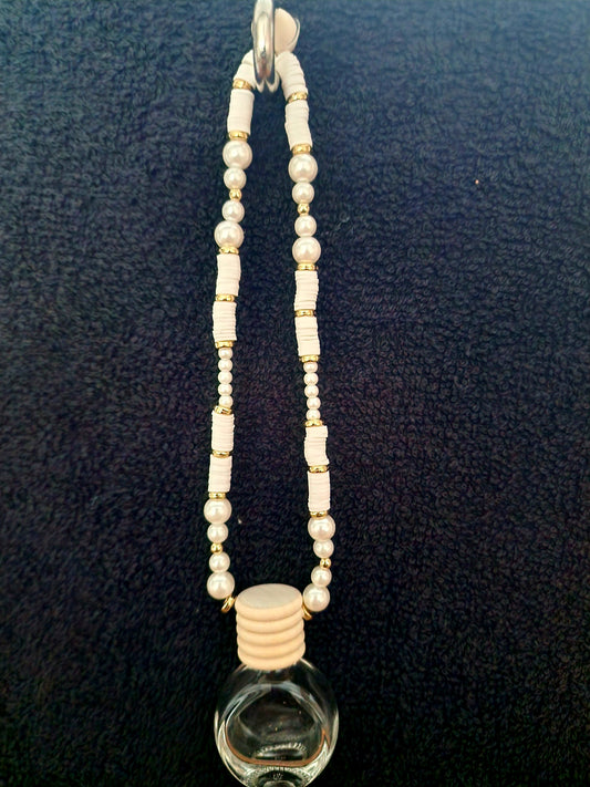 Autoparfumhanger met kralen