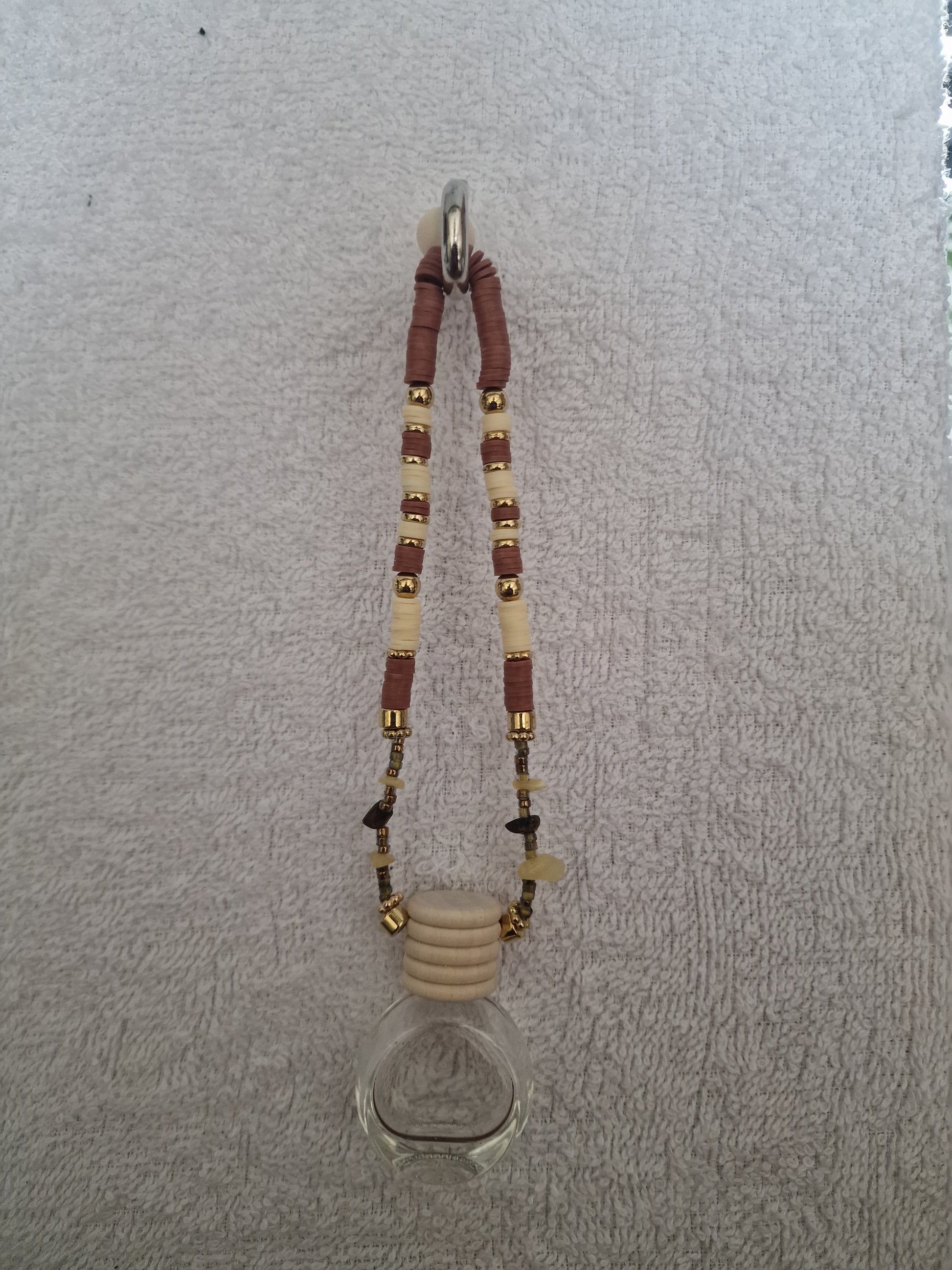 Autoparfumhanger met kralen