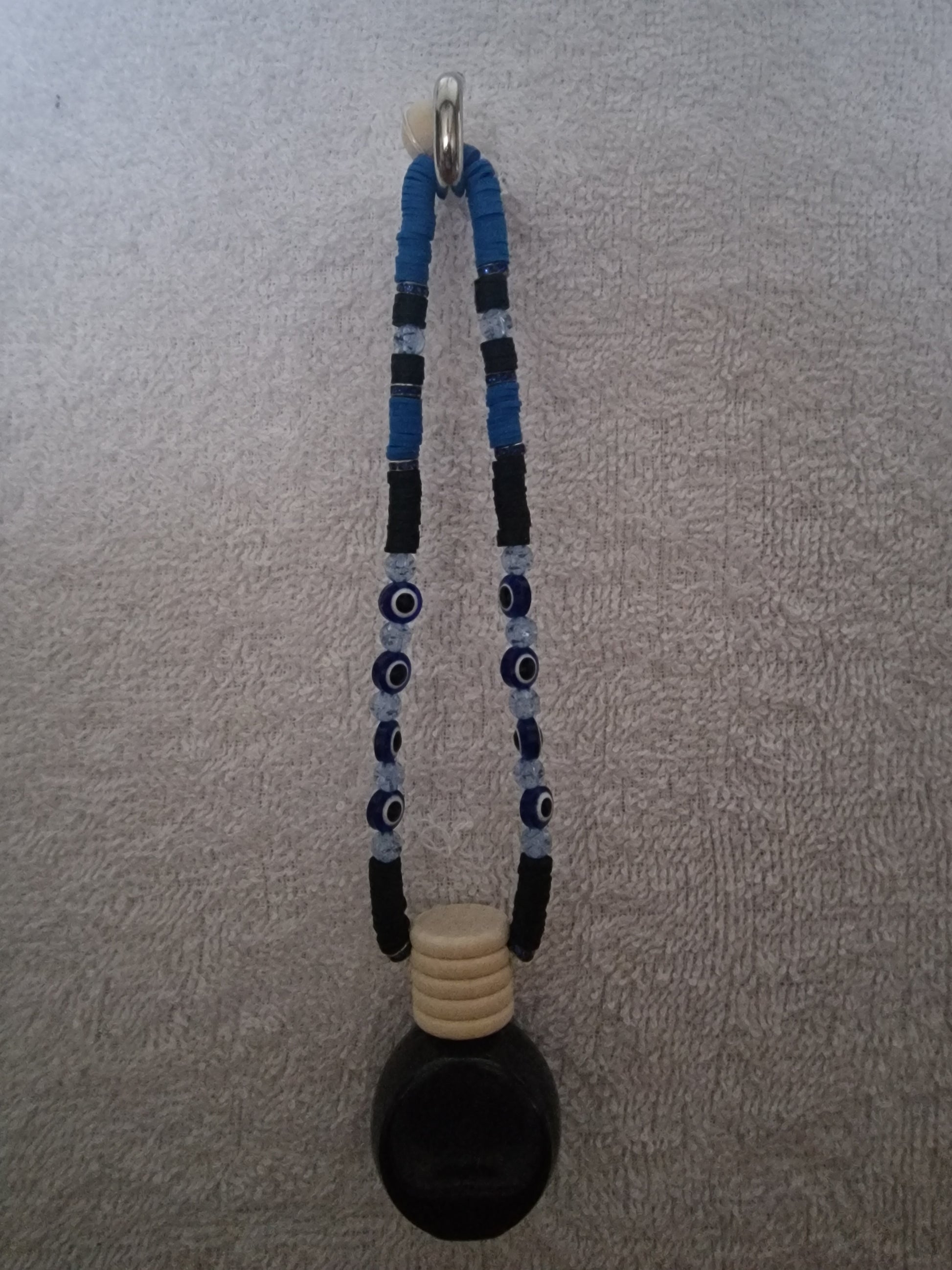 Autoparfumhanger met kralen