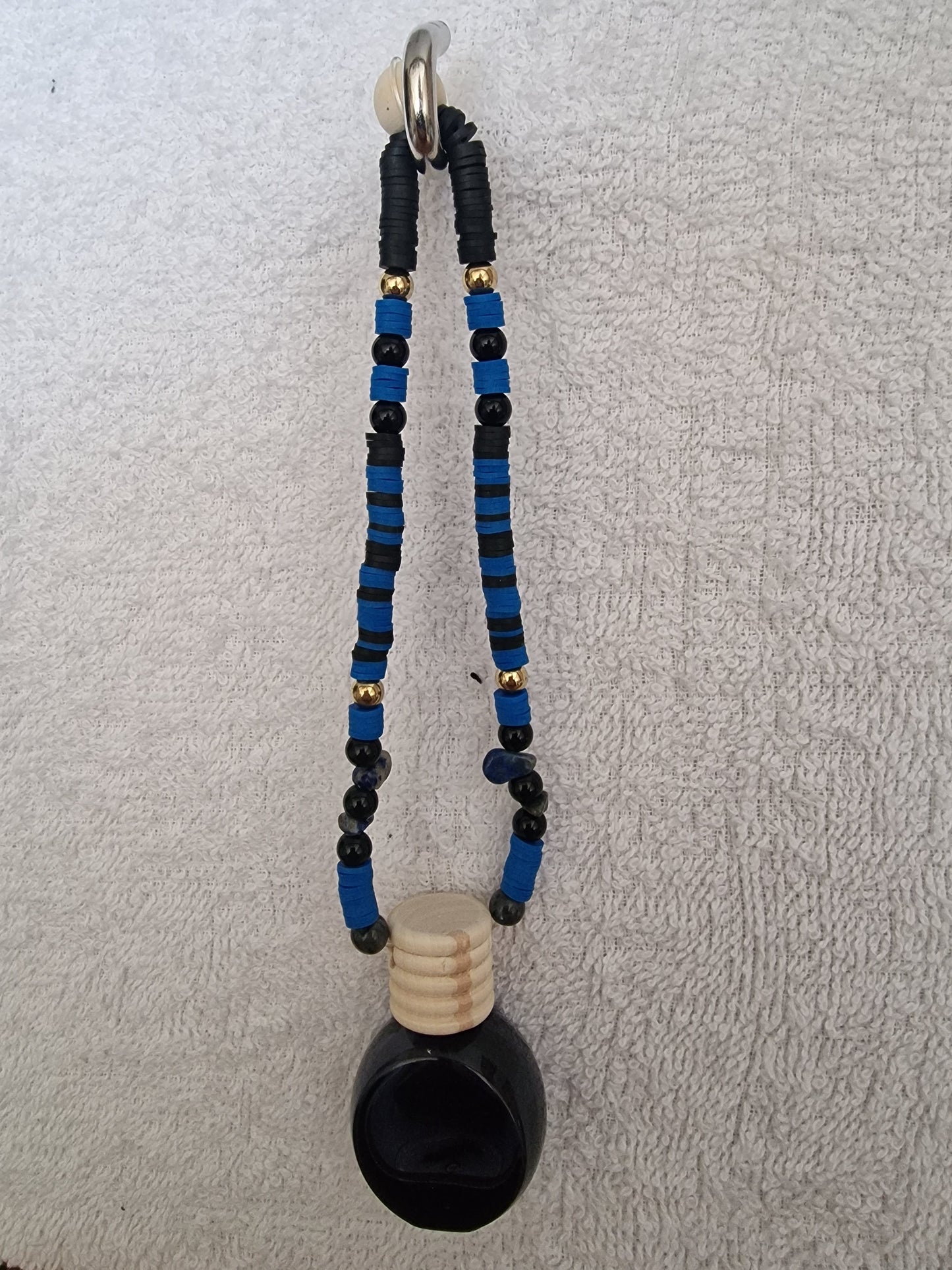 Autoparfumhanger met kralen