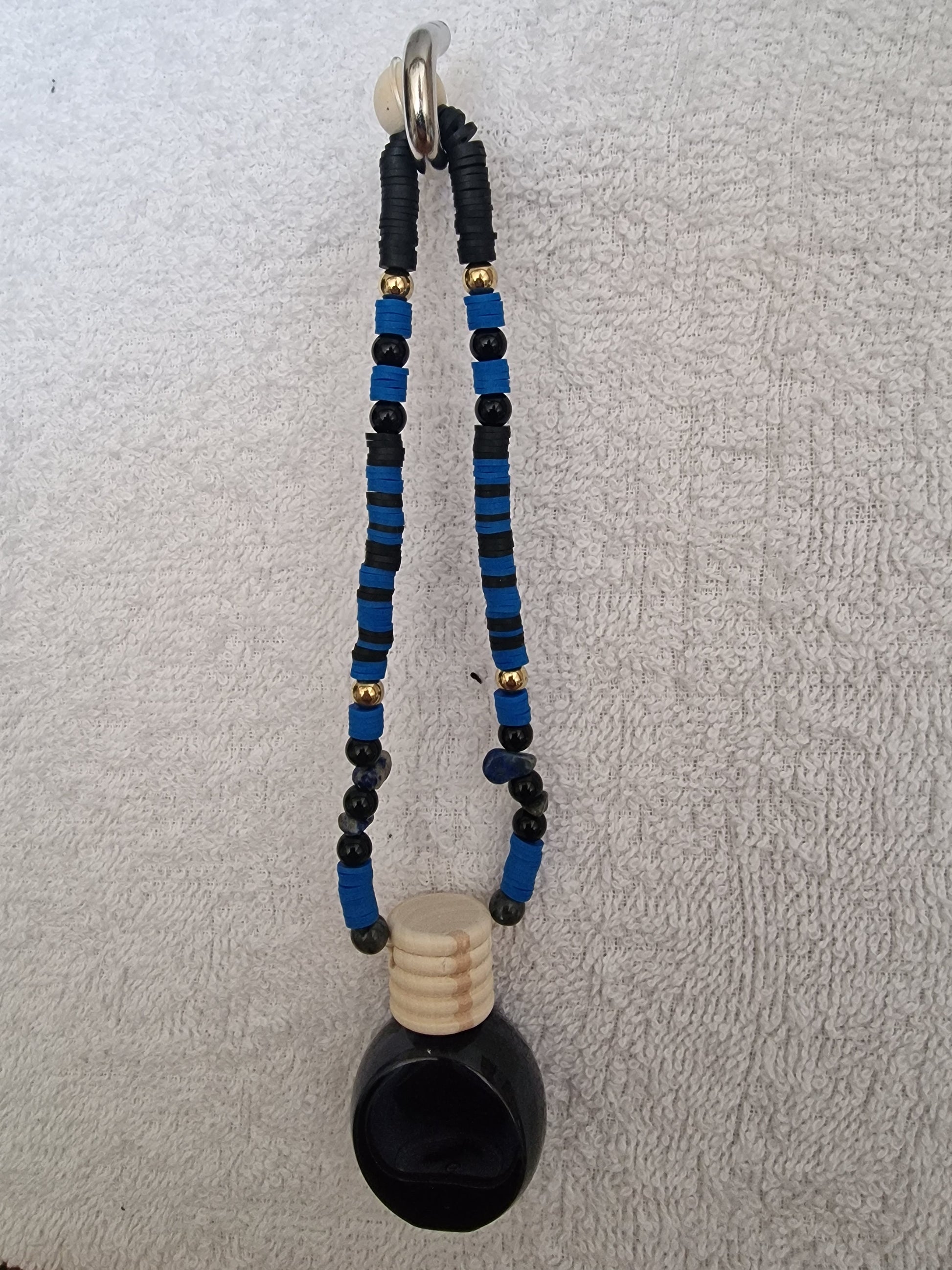 Autoparfumhanger met kralen