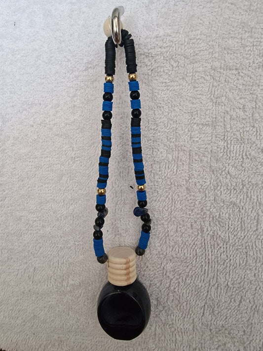 Autoparfumhanger met kralen