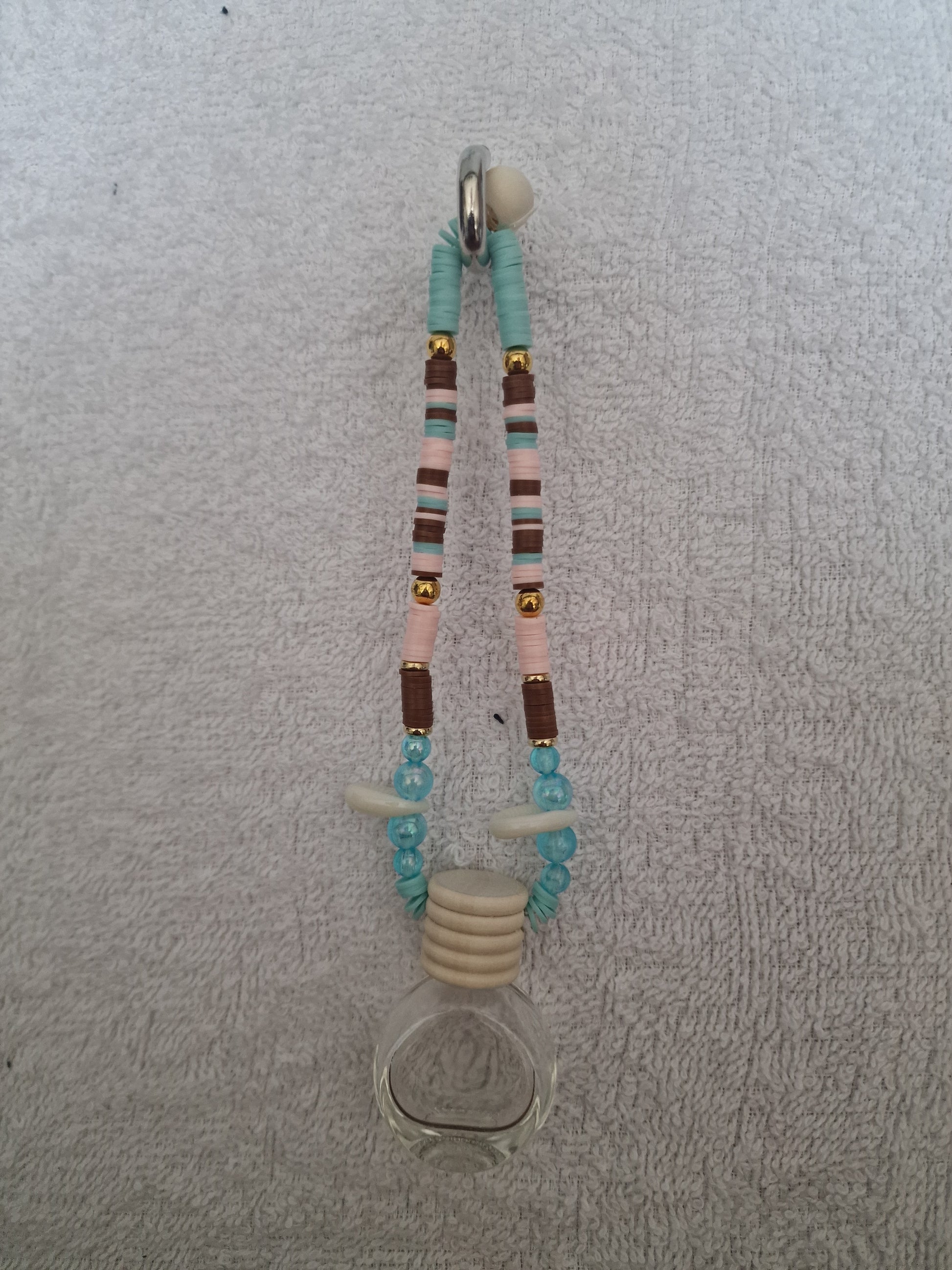 Autoparfum met kralen