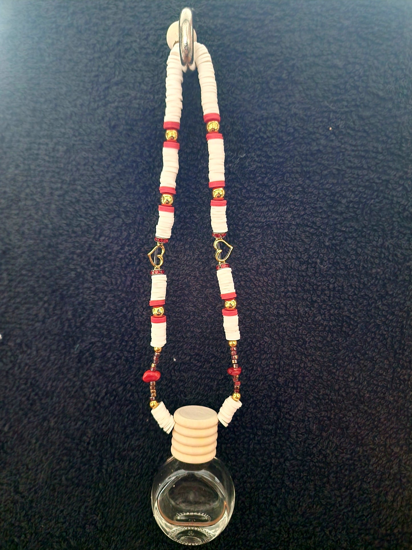 Autoparfumhanger met kralen