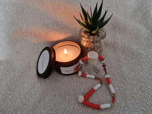 Autoparfumhanger met kralen