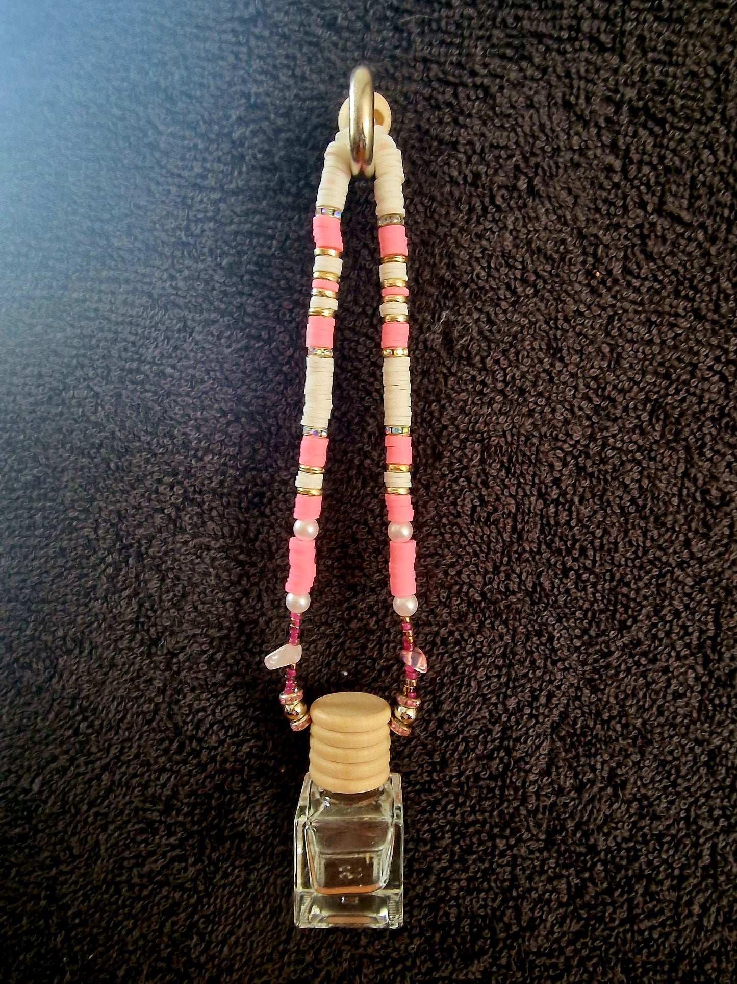 Autoparfumhanger met kralen