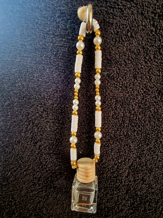 Autoparfumhanger met kralen