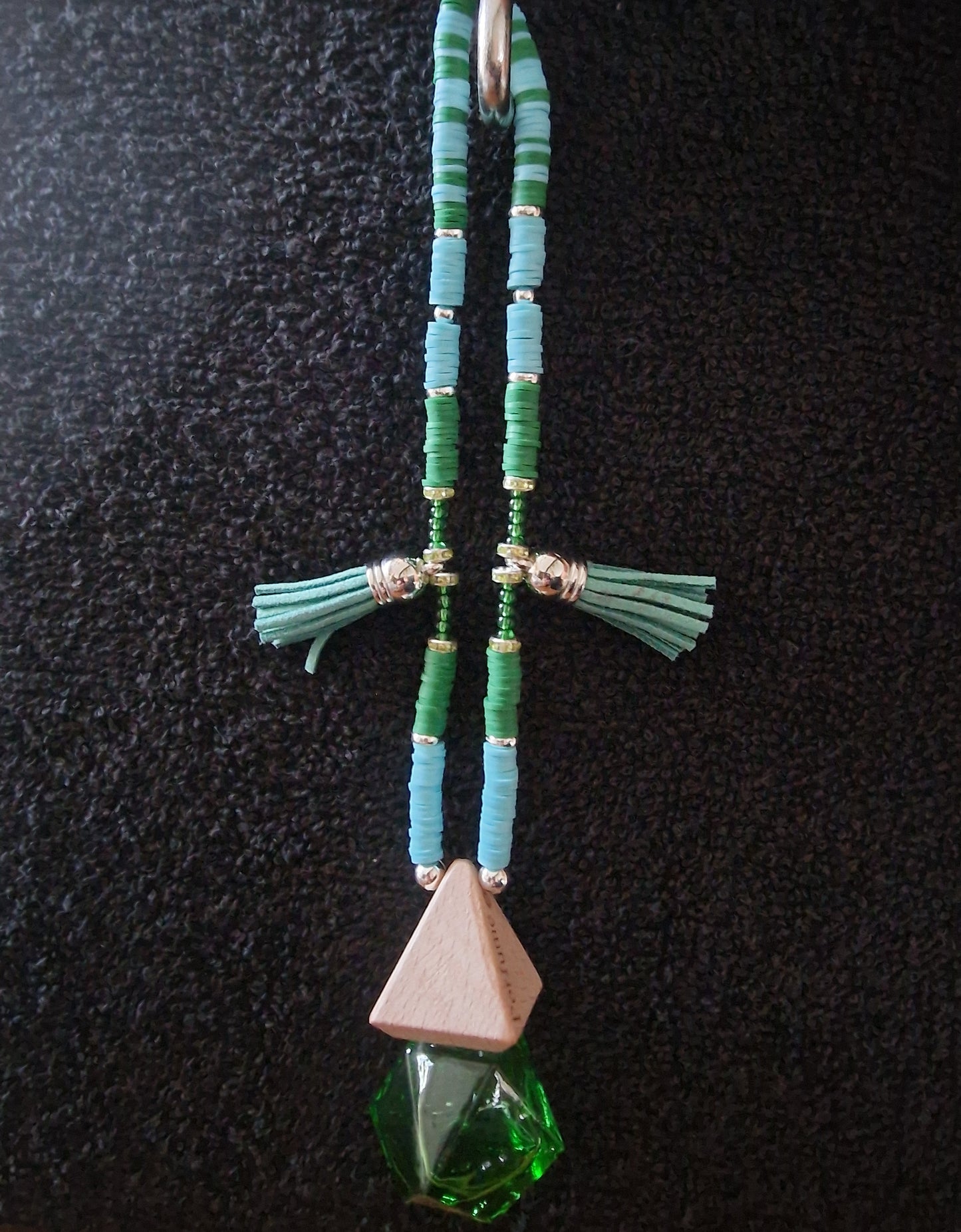 Autoparfum met kralen