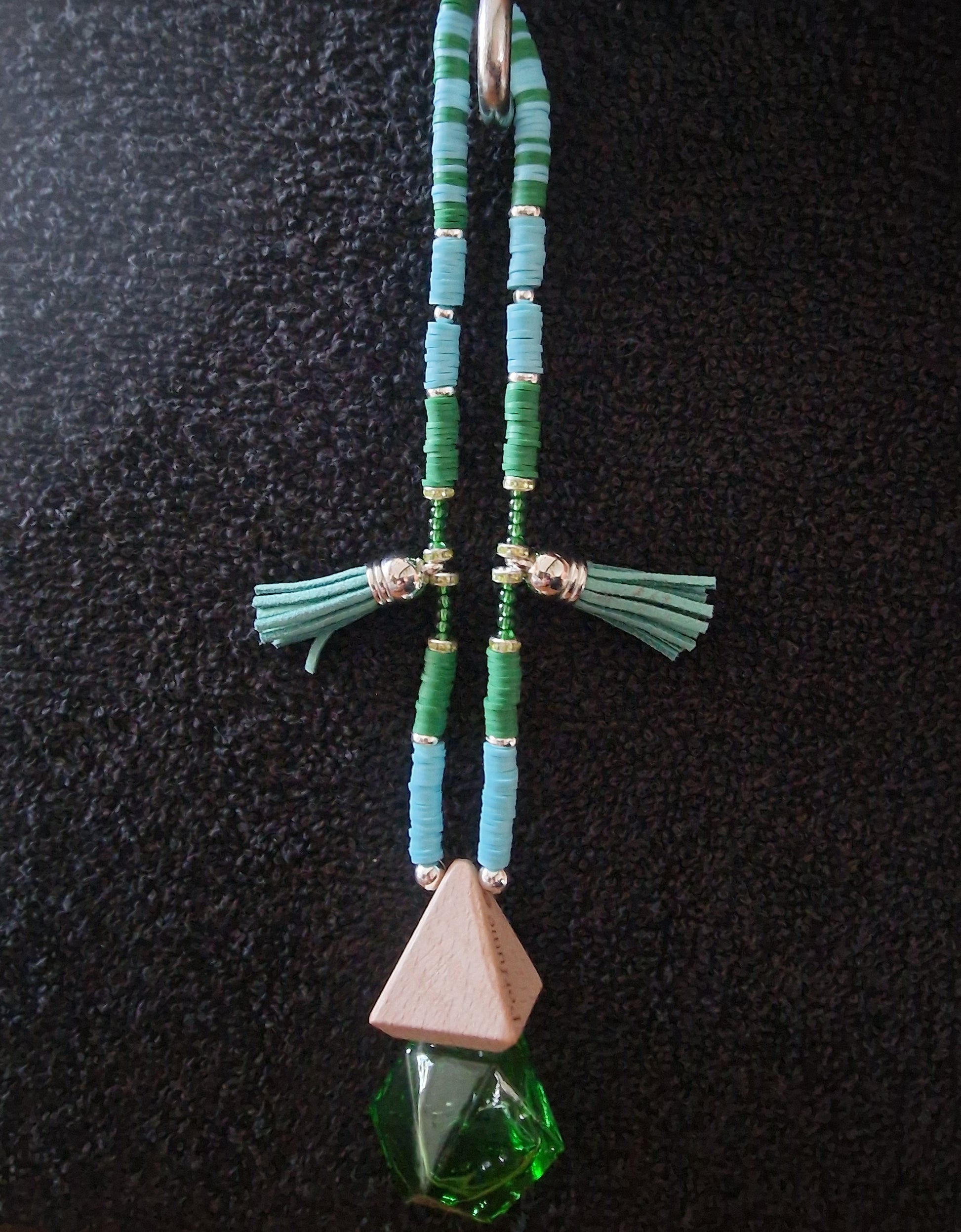 Autoparfum met kralen