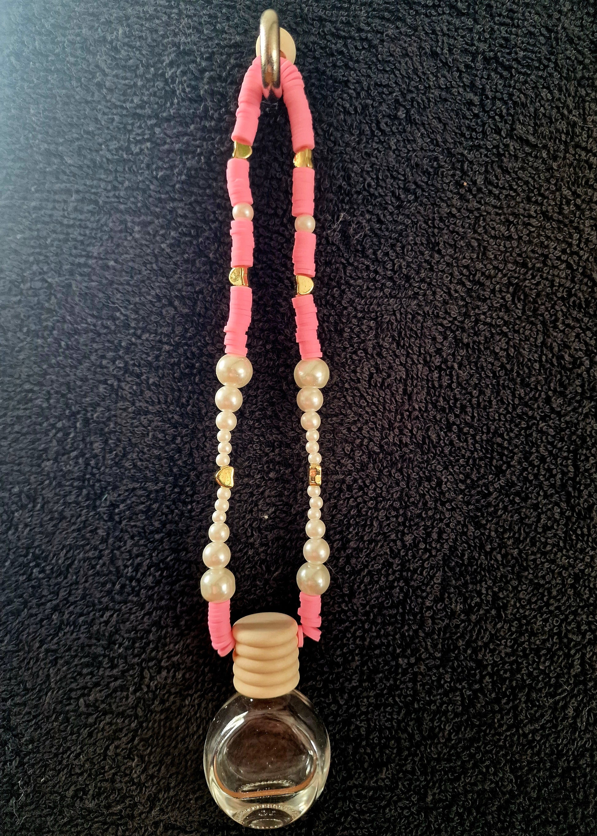 Autoparfumhanger met kralen